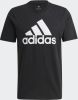 Adidas T shirt Essentials Big Logo Zwart/Wit online kopen