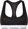 Calvin Klein Sujetador Deportivo Letras Goma , Zwart, Dames online kopen