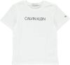 Calvin Klein Ib0Ib00347 Instit.t-Shirt T Shirt AND Tank Unisex Boys Bright White online kopen