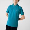 Lacoste Poloshirt met harmonieus gekleurde krokodil op borsthoogte(1 delig ) online kopen