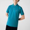 Lacoste Poloshirt met harmonieus gekleurde krokodil op borsthoogte(1 delig ) online kopen