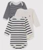 Petit Bateau Romper met print in 3 pack online kopen