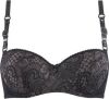 Marlies Dekkers Lioness Of Brittany Balconette Bh | Wired Padded Black And Stone 70d online kopen