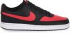 Nike court vision low sneakers zwart/rood heren online kopen