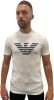 Emporio Armani Logo printed T shirt , Wit, Heren online kopen