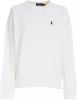 Polo Ralph Lauren Fleece Pullover Sweatshirt , Wit, Dames online kopen