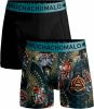 Muchachomalo Boxershorts Shorts Miami Vatos Ace 2 pack Zwart online kopen