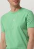 Calvin Klein Groene T shirt Micro Monolgo Tee online kopen