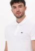 Lacoste Slim Fit Polo shirt Korte mouw wit, Effen online kopen