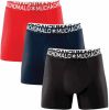 Muchachomalo Boxershorts 3 pack 1322 , Zwart, Heren online kopen