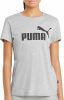 Puma essentials logo shirt grijs dames online kopen