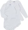 Petit Bateau Babykleding 2 Bodies Us ML Wit online kopen