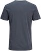 JACK & JONES ESSENTIALS T shirt JJESPLIT van biologisch katoen blauw online kopen