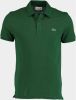 Lacoste T shirts 1Hp3 Mens Short Sleeve Polo 06 Groen online kopen