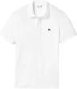 Lacoste Slim Fit Polo shirt Korte mouw wit, Effen online kopen