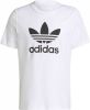 Adidas Originals Adicolor Classics Trefoil T shirt White/Black Heren online kopen
