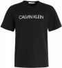 Calvin Klein Ib0Ib00347 Instit.t-Shirt T Shirt AND Tank Unisex Boys Bright White online kopen