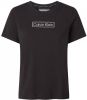 Calvin Klein T shirts Short Sleeve Crew Neck Zwart online kopen