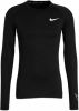 Nike Pro Dri FIT Herentop met lange mouwen en strakke pasvorm Black/White Heren online kopen